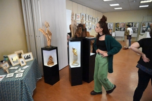 25 artistes exposent ce week-end à Saint-Pal-de-Mons avec Art&#039;Terre du Bourg