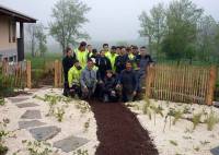 Yssingeaux : un jardin des 5 sens au foyer des Volcans