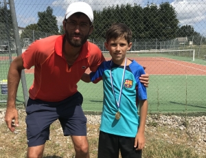 Une première fête du tennis à Montfaucon sous le soleil