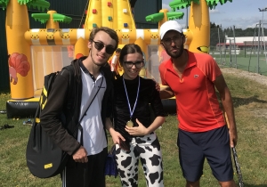 Une première fête du tennis à Montfaucon sous le soleil