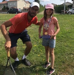 Une première fête du tennis à Montfaucon sous le soleil