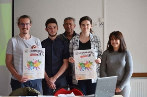 Aux manettes, des étudiants en BTS au lycée George-Sand d&#039;Yssingeaux.