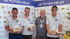 Supranational de pétanque du Puy-en-Velay : le palmarès se garnit