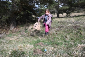 Aux Vastres, la chasse aux oeufs de la bergerie a trouvé son public