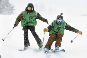 Avec la neige tombée, la course de ski alpin Trophée Jean-Blanc programmée samedi 9 mars aux Estables