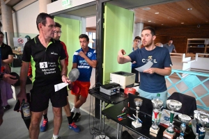 Yssingeaux : Adrien Lebrat remporte le tournoi de tennis de table à domicile