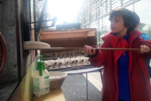 Yssingeaux : un fournil de boulanger installé à l&#039;école Jean-de-la-Fontaine