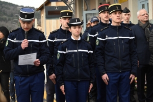 La 428e promotion de l&#039;école de gendarmerie de Montluçon porte le nom d&#039;un résistant de Retournac (vidéo)