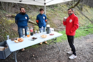 Beauzac : 60 marcheurs et 85 soupes à l&#039;oignon servies à la caserne des pompiers