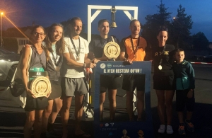 Samuel Tauleigne et Charline Jacquin ex-aequo après 100 km de course à la Backyard