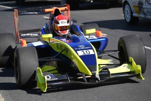 Damien Chamberod pose sa marque sur la course de côte de Dunières