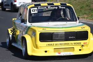 Damien Chamberod pose sa marque sur la course de côte de Dunières