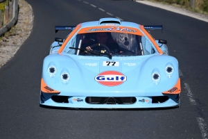 Damien Chamberod pose sa marque sur la course de côte de Dunières