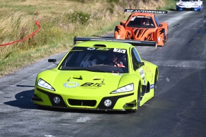 Damien Chamberod pose sa marque sur la course de côte de Dunières