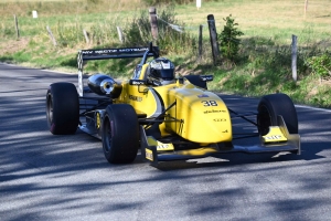 Damien Chamberod pose sa marque sur la course de côte de Dunières