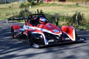 Damien Chamberod pose sa marque sur la course de côte de Dunières