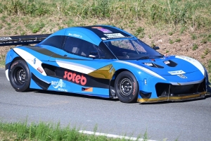 Damien Chamberod pose sa marque sur la course de côte de Dunières