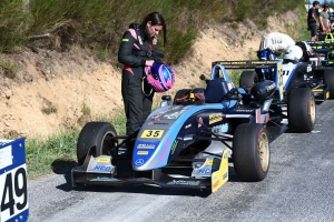 Damien Chamberod pose sa marque sur la course de côte de Dunières