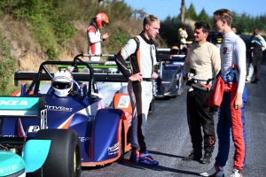 Damien Chamberod pose sa marque sur la course de côte de Dunières