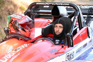 Damien Chamberod pose sa marque sur la course de côte de Dunières