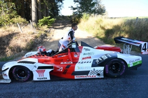 Damien Chamberod pose sa marque sur la course de côte de Dunières