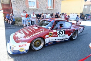 Damien Chamberod pose sa marque sur la course de côte de Dunières