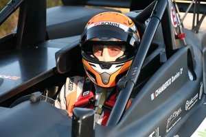 Damien Chamberod pose sa marque sur la course de côte de Dunières