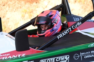 Damien Chamberod pose sa marque sur la course de côte de Dunières