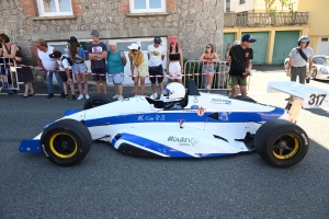 Damien Chamberod pose sa marque sur la course de côte de Dunières