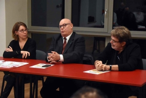 Isabelle Dursap, Jean-Guy Andréoletti et Bernard Gallot