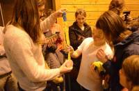 La handballeuse Blandine Dancette rencontre ses jeunes fans