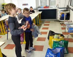 Tri sélectif : les élèves du Sacré-Cœur de Saint-Maurice de Lignon se mettent à jour