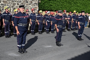 Le Monastier-sur-Gazeille : Yannick Charruel succède à Raymond Chaussende à la tête des pompiers