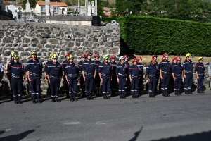 Le Monastier-sur-Gazeille : Yannick Charruel succède à Raymond Chaussende à la tête des pompiers