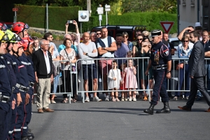 Le Monastier-sur-Gazeille : Yannick Charruel succède à Raymond Chaussende à la tête des pompiers