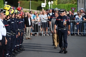 Le Monastier-sur-Gazeille : Yannick Charruel succède à Raymond Chaussende à la tête des pompiers