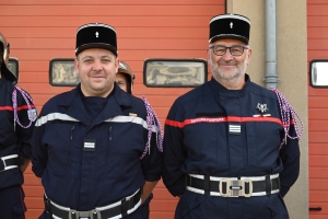 Le Monastier-sur-Gazeille : Yannick Charruel succède à Raymond Chaussende à la tête des pompiers