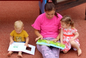 Une ferme s&#039;invite à la crèche de Bas-en-Basset