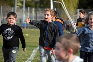 Lantriac : 233 écoliers courent pour les droits de l&#039;enfant