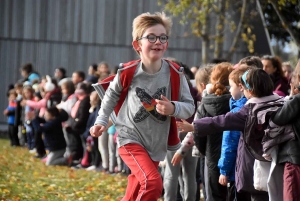 Lantriac : 233 écoliers courent pour les droits de l&#039;enfant