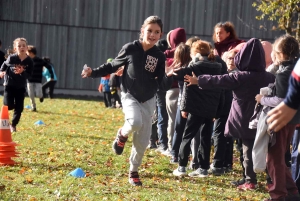 Lantriac : 233 écoliers courent pour les droits de l&#039;enfant