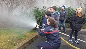 Montfaucon-en-Velay : des vocations de pompier nées chez les écoliers de Saint-Joseph ?