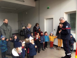 Montfaucon-en-Velay : des vocations de pompier nées chez les écoliers de Saint-Joseph ?