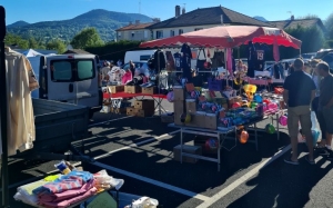 Saint-Julien-Chapteuil : 276 exposants et des mascottes sur la brocante