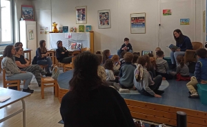 Festival du livre et contes autour du monde à l&#039;école du &quot;Château&quot; à Monistrol