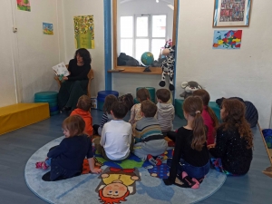 Festival du livre et contes autour du monde à l&#039;école du &quot;Château&quot; à Monistrol