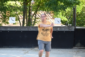 Saint-Maurice-de-Lignon : Gilles Meyer et Marc Barbier remportent le concours de boules lyonnaises