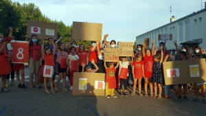 La mobilisation continue à l&#039;école Louise-Michel de Bas-en-Basset