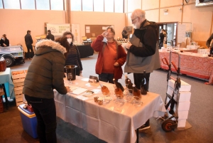 Bas-en-Basset : près de 50 exposants animent la foire gastronomique au gymnase