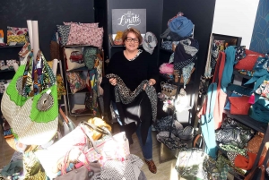 Yssingeaux : Marie-Gaëlle Perbet ouvre une boutique éphémère pour vendre ses créations textiles